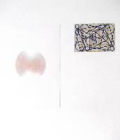Barbara Helmer, 'Discoloration' 2020, kleurpotloden/papier, 0.70 x 0.50 m.



Johan van Oord, 2015, 127.11 blauwe machine d.c.fix, 23 x 33.2, cm.
PHŒBUS•Rotterdam